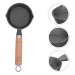 Mini Omelette Pan Small Flat Bottom Non-stick Induction Gas Cooker Universal -z