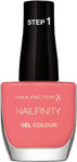 MAX FACTOR Nailfinity X-Press Gel Glossy Nail Polish 12ml - 400 That's a Wrap