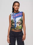 Superdry Sub Print Vest Top