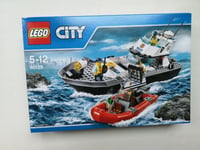 .LEGO CITY 60129 - Le bateau de patrouille de la police - Neuf et scellée 