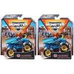 Monster Jam, Official Monster Truck, Die-Cast Vehicle, 1:64 Scale, Kids’ Toys for Boys Ages 3 and up (Pack of 2)