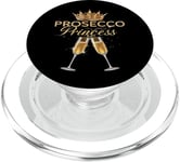 Prosecco Bubbling Wine Princess Queen PopSockets PopGrip for MagSafe