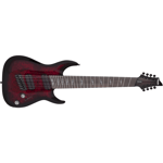 Schecter Omen Elite-8 Multiscale Black Cherry Burst