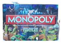 DAMAGED BOX TEENAGE MUTANT NINJA TURTLES EDITION MONOPOLY BOARD GAME