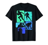 Football American Football Kids Boys Mens T-Shirt