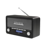 DENVER DAB-18DARKGREY - bärbar DAB-radio - Bluetooth