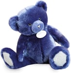 Doudou et Compagnie - Ours En Peluche Paillettes - 37 cm - Bleu Nuit - Ours Collection - DC3590