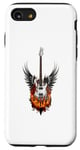 Coque pour iPhone SE (2020) / 7 / 8 Guitare rock enflammé