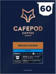 CafePod Coffee Pods Nespresso Compatible Decaf Espresso 60 Aluminium Capsules