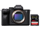 Sony Alpha A7 IV Boitier Nu+SanDisk 128 Go Extreme Pro SDXC UHS-II U3 300 Mo/s