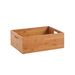 Wintem Boîte de rangement en bois 40 x 30 x 14 cm – Idéal pour ranger de petits objets tels que des bijoux, des livres ou des sous-vêtements et des ustensiles de cuisine – Adaptable aux étagères,