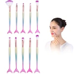 10X Makeup Brushes Set Bristles Brushes Kit For Blush Eye Shadow Eyebrow HOT