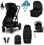 Cosatto Wow 3 Everything 7 piece Travel System Silhouette