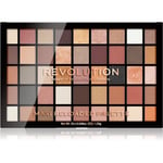 Makeup Revolution Maxi Reloaded Palette puuterimaisia luomivärejä sisältävä paletti sävy Large It Up 45x1.35 g