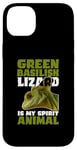 iPhone 14 Plus Green Basilisk Lizard Is My Spirit Animal Herpetologist Case