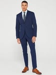 Jack & Jones Super Slim Fit Two Piece Suit - Dark Blue, Dark Blue, Size 52, Men