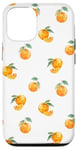 Coque pour iPhone 12/12 Pro Motif orange mignon