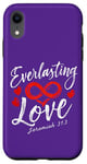 iPhone XR Everlasting Love Jeremiah 31:3 Bible Verse Case