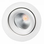 SG Junistar Lux 7W LED 2700K Ra 98 Hvit 10års Garanti