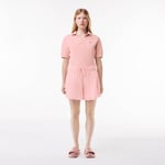 Lacoste Short fluide lyocell Taille 34 Rose Nénuphar