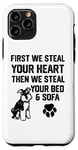 iPhone 11 Pro Steal Your Heart Steal Your Bed Miniature Schnauzer Case