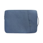 Vattentät bärbar datorväska 13,3 14 15 15,6 tum för iPad för Macbook Air Pro Laptopväska Datorportfölj Navy blue 13.3 inches