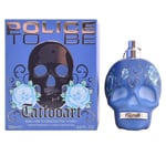 New Police  To Be Tattooart 125ml EDT Aftershave Perfume Men