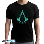 ABYStyle ASSASSIN’S CREED Valhalla Crest T-paita (M)