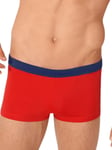 Sloggi Mens Shore Hipster Board Shorts Bright Red Polyamide - Size Medium