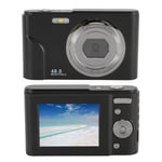 1080P Digital Camera 2.4 Inch IPS Display ABS Digital Point And Shoot Camera