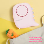 Hanging Neck Fan Mini Hand Free Dinosaurshaped Fan With 1200Mah Powerbank For Ch