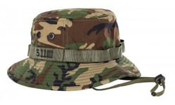 5.11 Tactical Boonie Hat (Färg: Woodland Camo, Storlek: S/M)