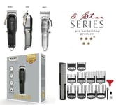 WAHL PROFESSIONAL 5 STAR SENIOR CORDLESS HAIR CLIPPER *UK PLUG*