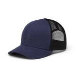 Black Diamond Men's Trucker Hat Indigo/Black/BD Wordmark, Indigo-Black-BD Wordmark, OneSize