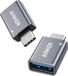 USB C Adapter 2 Pack Anker USB C to USB Adapter HighSpeed Data Transfer USBC to