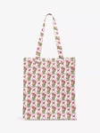 Radley Carousel Floral Print Canvas Shopper, Chalk/Multi