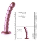 Petit phallus vaginal avec boules, gode anal portable avec ventouse en silicone