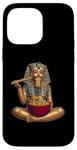 Coque pour iPhone 14 Pro Max Nouilles japonaises Pharaoh King Tut Ramen