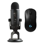 Logitech G Blue Microphones Yeti Professional USB Microphone PRO Wireless Gaming Mouse