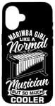 iPhone 16 Funny Marimba Instrument Pun for a Marimba Player Case