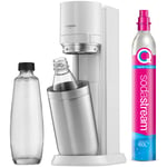 Sodastream - DUO™ Hiilihapotuslaite + Hiilidioksidisylinteri 44,5 cm Valkoinen