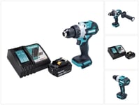 Makita DHP 486 RG1 akkuiskuporakone 18 V 130 Nm + 1x akku 6,0 Ah + laturi