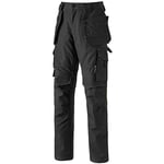 Pantalon Interax poches flottantes TIMBERLAND PRO A4QTH - Déstockage - Noir - 58 - Jambes standards