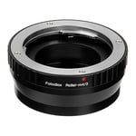 Fotodiox Lens Mount Adapter Compatible with Rollei (QBM) 35mm Film Lenses on Micro Four Thirds Mount Cameras