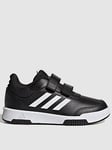 adidas Kids Unisex Tensaur Sport 2.0 Trainers - Black/White, Black/White, Size 11.5 Younger