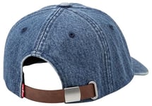 Levi's Mixte Essential Cap HEADGEAR, JEANS BLUE, Taille unique EU