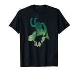 Marvel Loki And Thor Silhouette Brothers Graphic T-Shirt