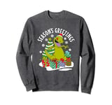 Rugrats Christmas Season's Greetings Happy Reptar Poster Sweatshirt