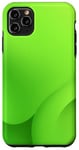 Coque pour iPhone 11 Pro Max Design esthétique minimaliste abstrait vert