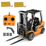 Huina 1:10 scale RC remote control forklift Lifting Crane toy truck metal